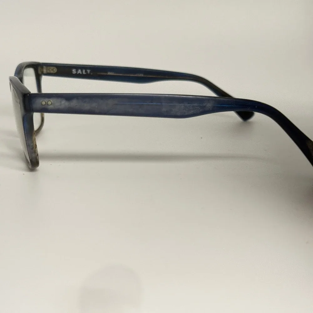 SALT.‎ Marty Eyeglasses Blue Fade Square Frames 53-17-148 Handcrafted in Japan